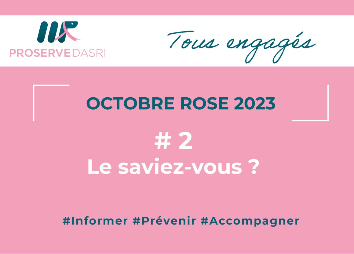 PROSERVE DASRI soutient octobre rose