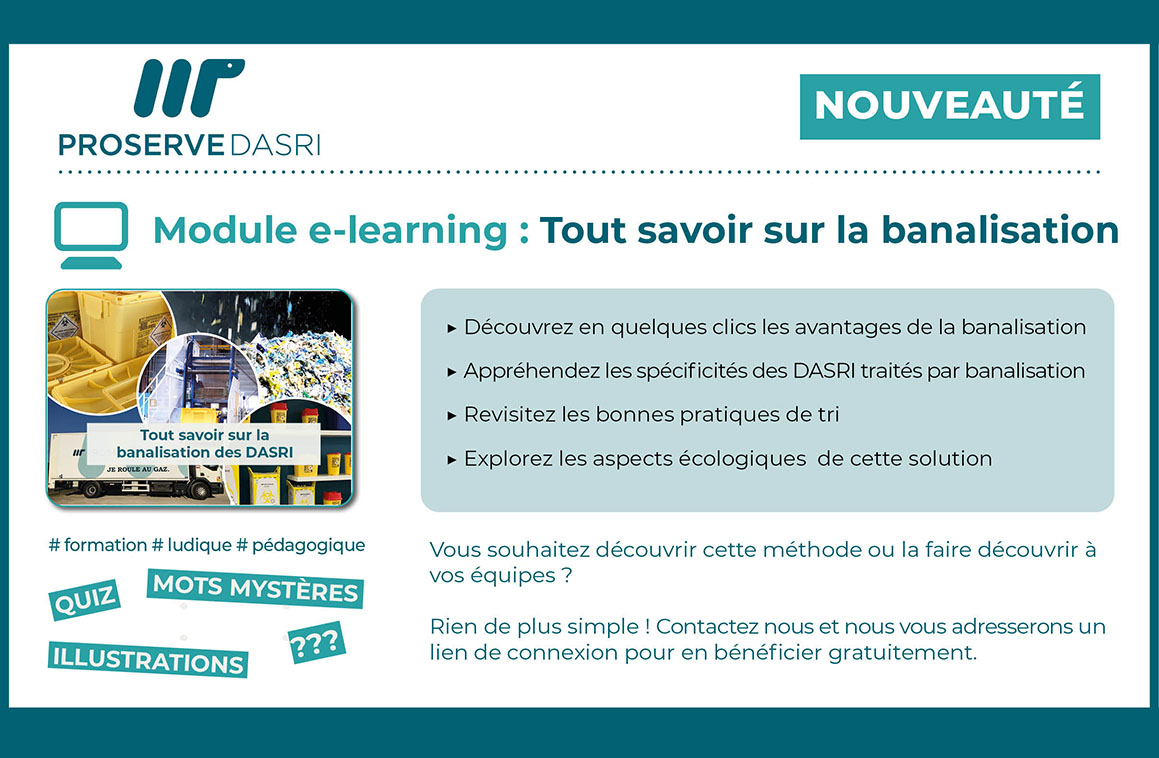 Nouveau module e-learning banalisation
